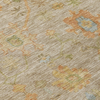 Piper Looms Chantille Global ACN1930 Beige Machine Washable Area Rug Swatch Image