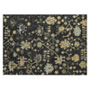 Piper Looms Chantille Global ACN1930 Black Machine Washable Area Rug Scatter Main Image