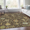 Piper Looms Chantille Global ACN1930 Brown Machine Washable Area Rug Lifestyle Image Feature