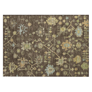 Piper Looms Chantille Global ACN1930 Brown Machine Washable Area Rug Scatter Main Image