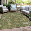 Piper Looms Chantille Global ACN1930 Fern Machine Washable Area Rug Outdoor Lifestyle Image Feature