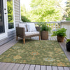 Piper Looms Chantille Global ACN1930 Fern Machine Washable Area Rug Outdoor Lifestyle Image Feature