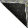 Piper Looms Chantille Global ACN1930 Gray Machine Washable Area Rug Backing Image
