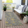 Piper Looms Chantille Global ACN1930 Gray Machine Washable Area Rug Runner Outdoor Lifestyle Image Feature