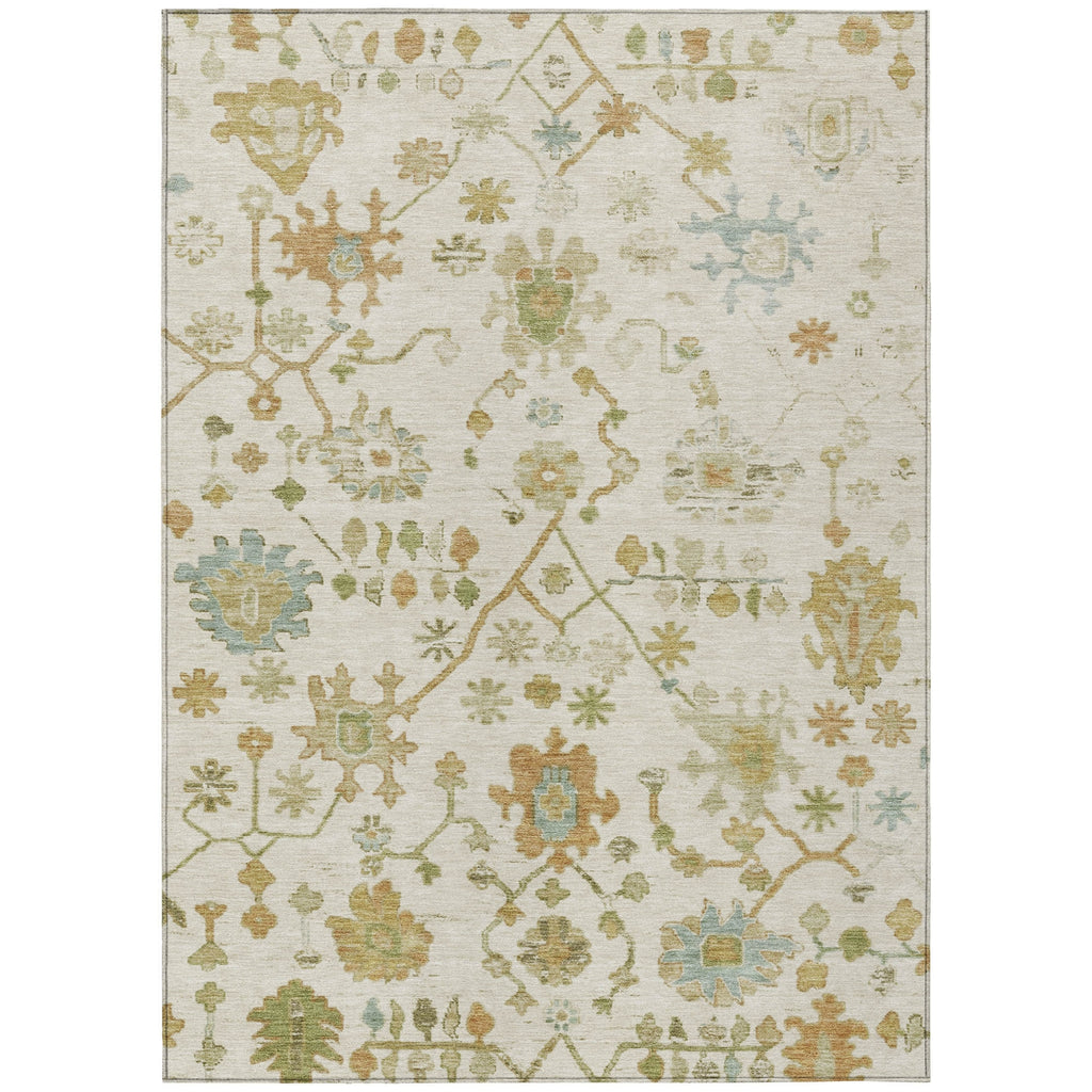 Piper Looms Chantille Global ACN1930 Ivory Machine Washable Area Rug main image