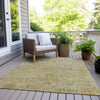 Piper Looms Chantille Global ACN1930 Khaki Machine Washable Area Rug Outdoor Lifestyle Image Feature