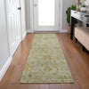Piper Looms Chantille Global ACN1930 Khaki Machine Washable Area Rug Runner Lifestyle Image Feature