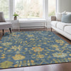 Piper Looms Chantille Global ACN1930 Navy Machine Washable Area Rug Lifestyle Image Feature