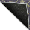 Piper Looms Chantille Global ACN1930 Purple Machine Washable Area Rug Backing Image