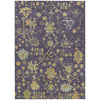 Piper Looms Chantille Global ACN1930 Purple Machine Washable Area Rug main image