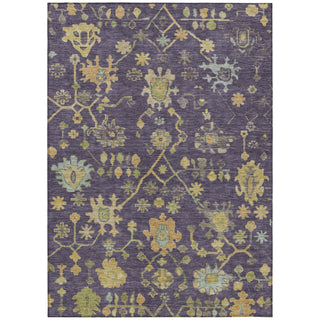 Piper Looms Chantille Global ACN1930 Purple Machine Washable Area Rug main image
