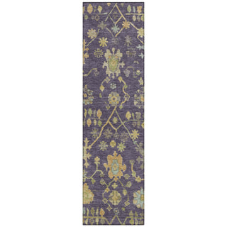 Piper Looms Chantille Global ACN1930 Purple Machine Washable Area Rug Runner Main Image