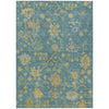 Piper Looms Chantille Global ACN1930 Teal Machine Washable Area Rug main image