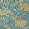 Piper Looms Chantille Global ACN1930 Teal Machine Washable Area Rug Swatch Image