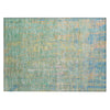 Piper Looms Chantille Abstract ACN1931 Teal Machine Washable Area Rug Scatter Main Image