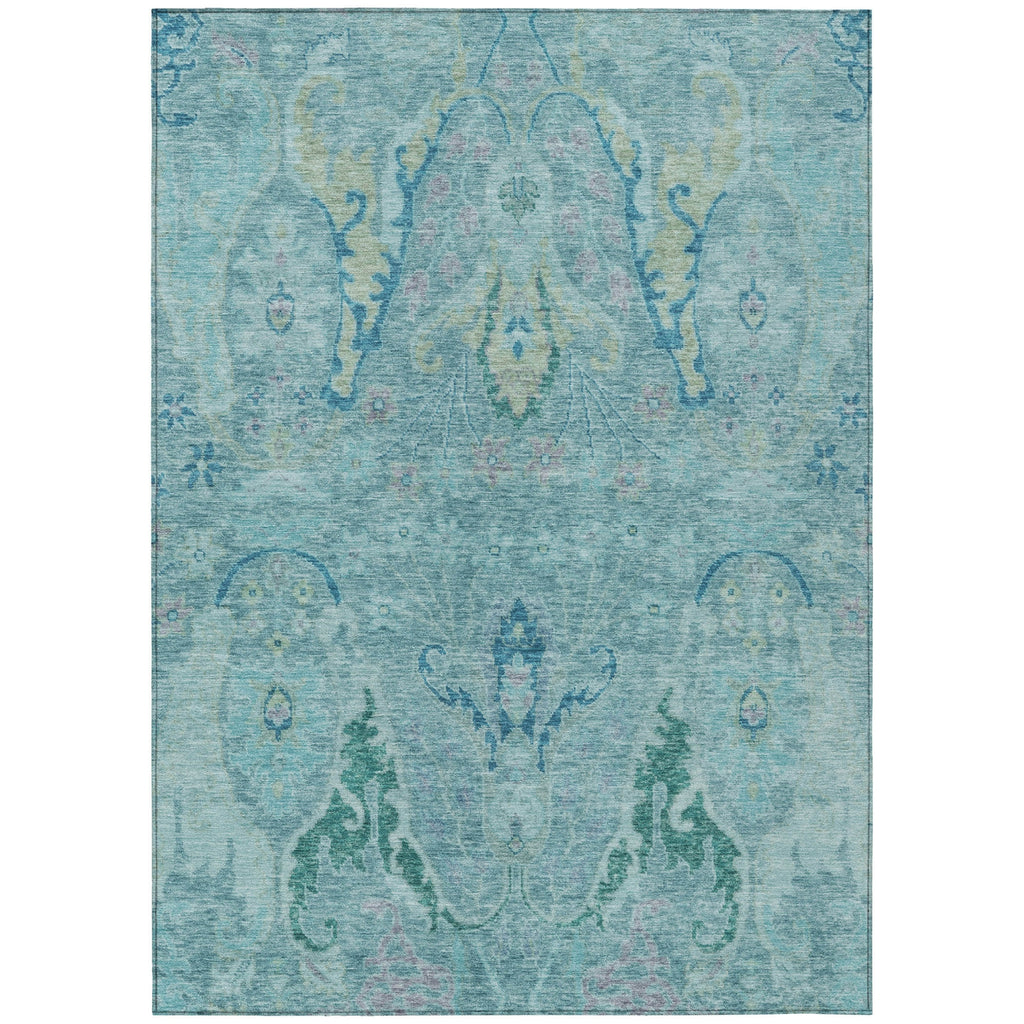 Piper Looms Chantille Modern ACN1932 Blue Machine Washable Area Rug main image