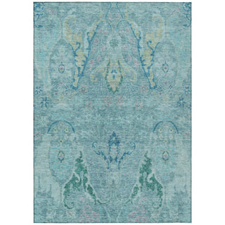 Piper Looms Chantille Modern ACN1932 Blue Machine Washable Area Rug main image