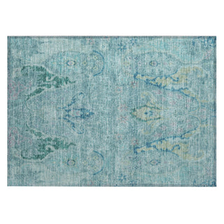 Piper Looms Chantille Modern ACN1932 Blue Machine Washable Area Rug Scatter Main Image