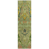 Piper Looms Chantille Modern ACN1932 Green Machine Washable Area Rug Runner Main Image