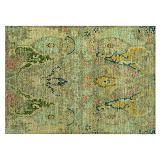 Piper Looms Chantille Modern ACN1932 Green Machine Washable Area Rug Scatter Main Image