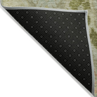 Piper Looms Chantille Modern ACN1932 Khaki Machine Washable Area Rug Backing Image