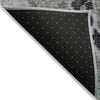 Piper Looms Chantille Modern ACN1932 Pewter Machine Washable Area Rug Backing Image