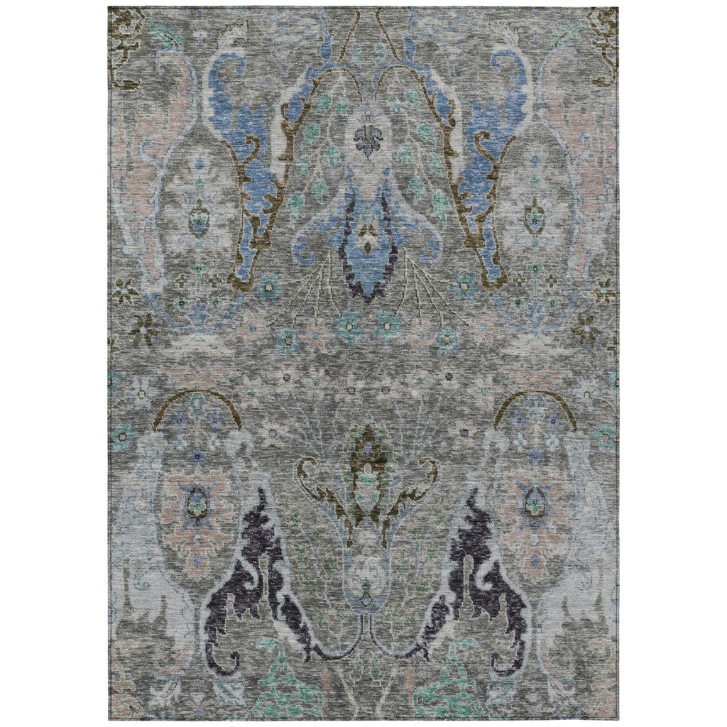 Piper Looms Chantille Modern ACN1932 Pewter Machine Washable Area Rug main image