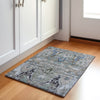 Piper Looms Chantille Modern ACN1932 Pewter Machine Washable Area Rug Scatter Lifestyle Image Feature