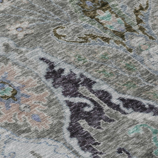 Piper Looms Chantille Modern ACN1932 Pewter Machine Washable Area Rug Swatch Image
