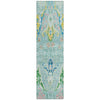 Piper Looms Chantille Modern ACN1932 Teal Machine Washable Area Rug Runner Main Image