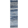 Piper Looms Chantille Waves ACN1933 Blue Machine Washable Area Rug Runner Main Image