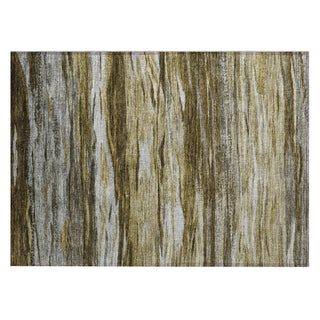 Piper Looms Chantille Waves ACN1933 Brown Machine Washable Area Rug Scatter Main Image