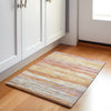 Piper Looms Chantille Waves ACN1933 Salmon Machine Washable Area Rug Scatter Lifestyle Image Feature