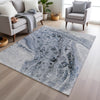 Piper Looms Chantille Abstract ACN1934 Blue Machine Washable Area Rug Lifestyle Image Feature