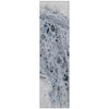 Piper Looms Chantille Abstract ACN1934 Blue Machine Washable Area Rug Runner Main Image