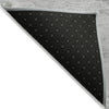 Piper Looms Chantille Abstract ACN1934 Pewter Machine Washable Area Rug Backing Image