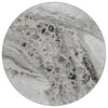 Piper Looms Chantille Abstract ACN1934 Pewter Machine Washable Area Rug Round Main Image