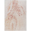 Piper Looms Chantille Abstract ACN1935 Salmon Machine Washable Area Rug main image
