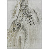 Piper Looms Chantille Abstract ACN1935 Taupe Machine Washable Area Rug main image