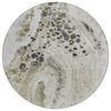Piper Looms Chantille Abstract ACN1935 Taupe Machine Washable Area Rug Round Main Image