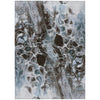 Piper Looms Chantille Abstract ACN1936 Chocolate Machine Washable Area Rug main image