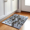 Piper Looms Chantille Abstract ACN1936 Chocolate Machine Washable Area Rug Scatter Lifestyle Image Feature