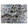 Piper Looms Chantille Abstract ACN1936 Chocolate Machine Washable Area Rug Scatter Main Image