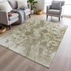 Piper Looms Chantille Abstract ACN1936 Khaki Machine Washable Area Rug Lifestyle Image Feature
