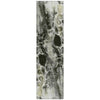 Piper Looms Chantille Abstract ACN1936 Pewter Machine Washable Area Rug Runner Main Image