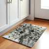 Piper Looms Chantille Abstract ACN1936 Pewter Machine Washable Area Rug Scatter Lifestyle Image Feature
