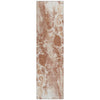 Piper Looms Chantille Abstract ACN1936 Terracotta Machine Washable Area Rug Runner Main Image