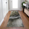 Piper Looms Chantille Abstract ACN1937 Gray Machine Washable Area Rug Runner Lifestyle Image Feature