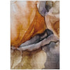 Piper Looms Chantille Abstract ACN1937 Paprika Machine Washable Area Rug main image