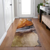 Piper Looms Chantille Abstract ACN1937 Paprika Machine Washable Area Rug Runner Lifestyle Image Feature